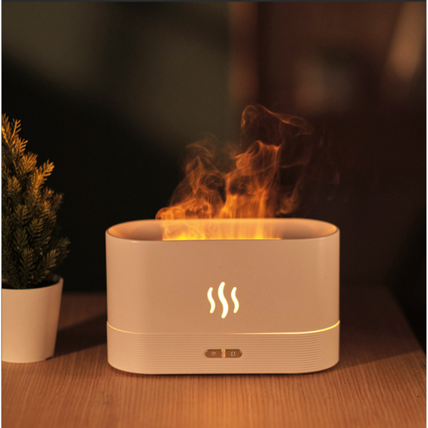 Flame Essential Oil Aromatherapy Diffuser Humidifier
