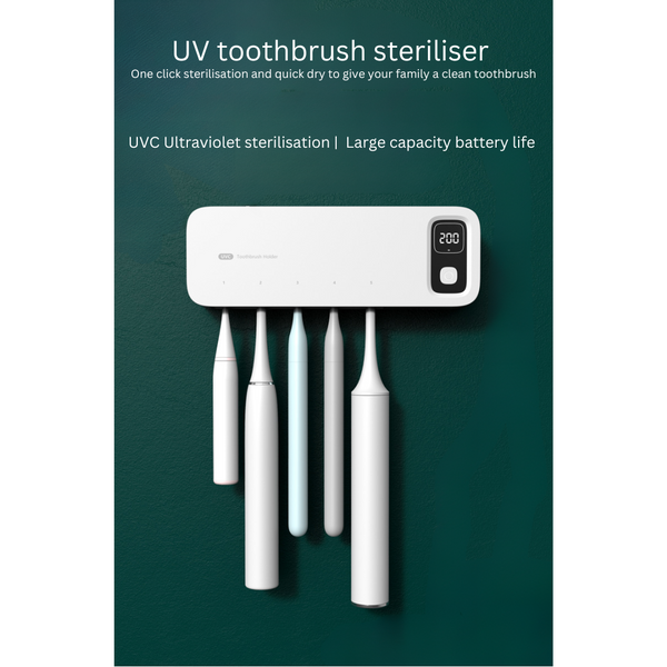 Germ Proof UV Light Toothbrush Sanitiser Holder